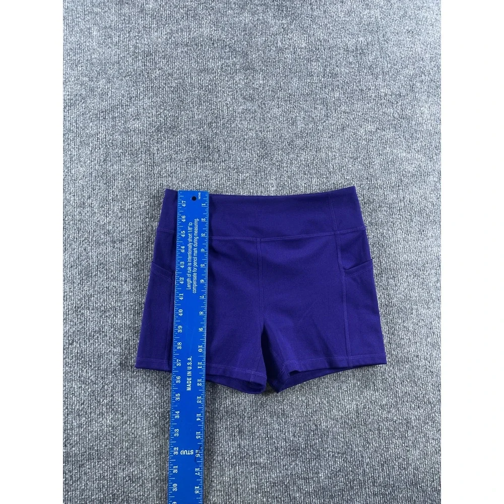 Zella Purple Tennis Dress and Shorts Set Sleeveless Quarter Zip Size Small
